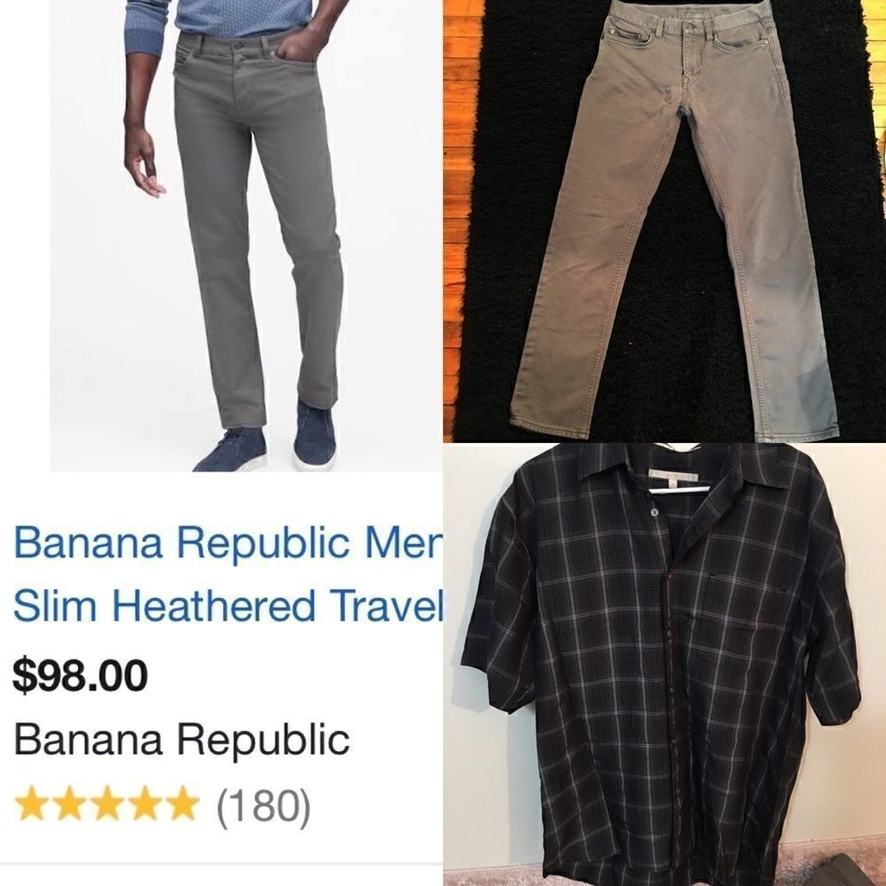 Banana Republic stretch skinny jeans! JUST THE PANTS‎